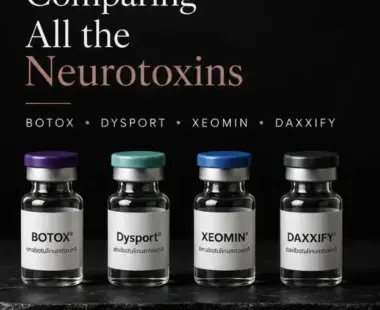 Botox vs Dysport vs Daxxify comparison at The Beauty Fix Medspa