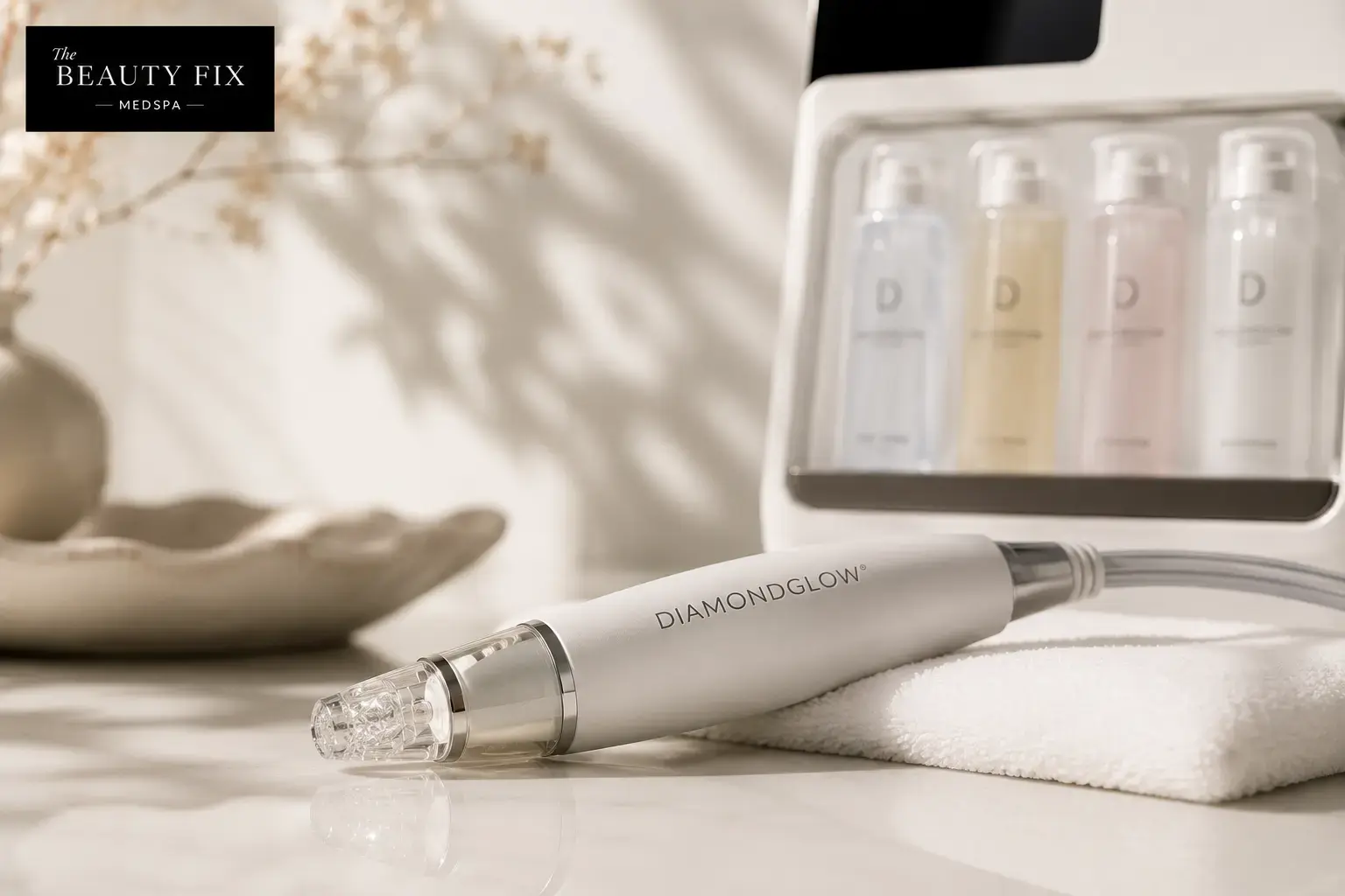 DiamondGlow facial treatment at The Beauty Fix Medspa in North Scottsdale