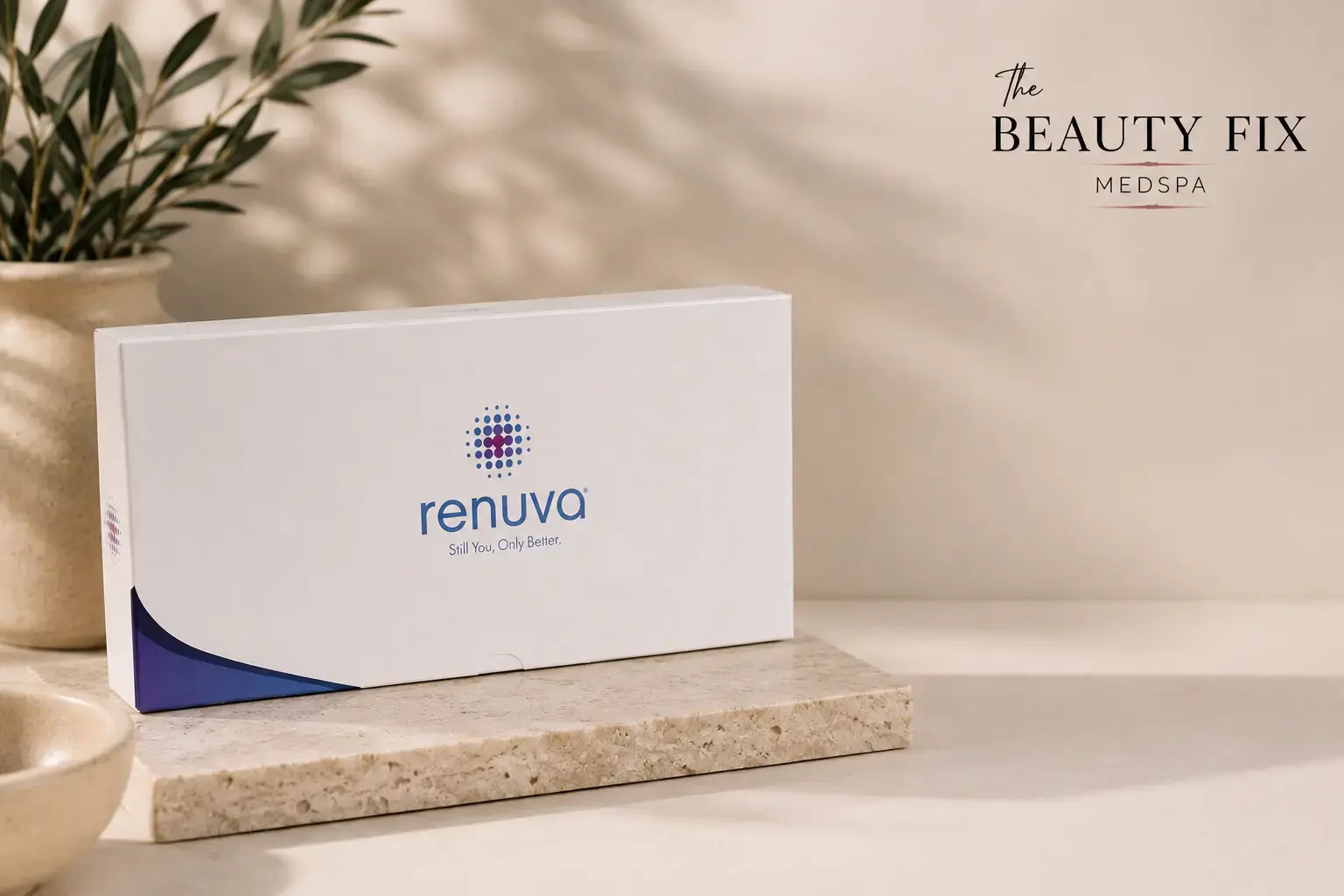 Renuva in the background